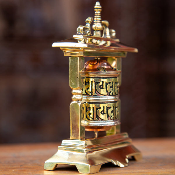 Single Tibetan Prayer Wheel