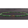 Tibetan Turquoise & Green Jade Short Mala