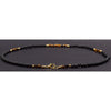 Lava & Tiger Eye Short Mala
