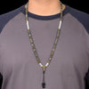 Labradorite & Moonstone Mala – Intuition & Transformation