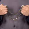 Labradorite & Moonstone Mala – Intuition & Transformation