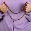 Tiger Eye & Hematite Mala – Strength & Balance