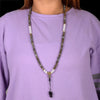 Labradorite & Moonstone Mala – Intuition & Transformation