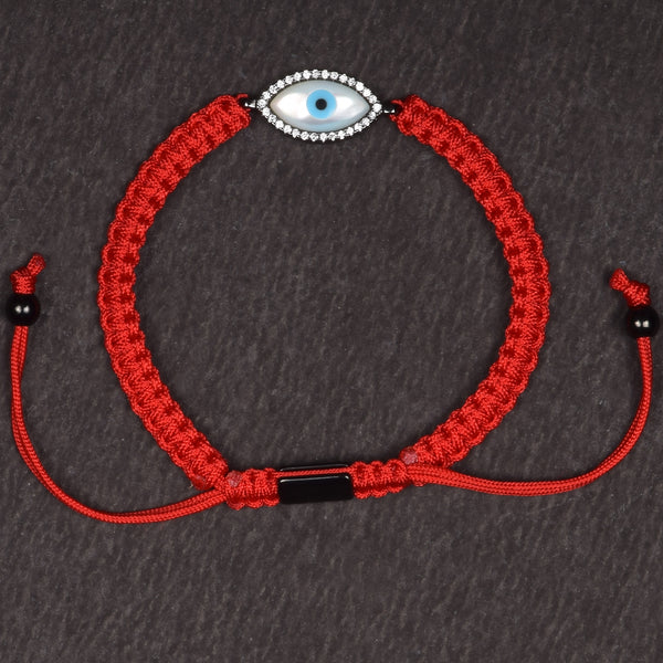 Red String Evil Eye Protection Charm Bracelet