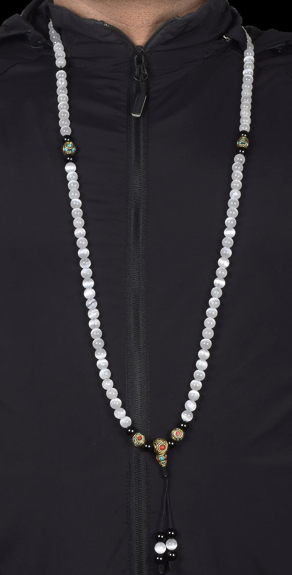 Selenite Mala – Light & Spiritual Clarity