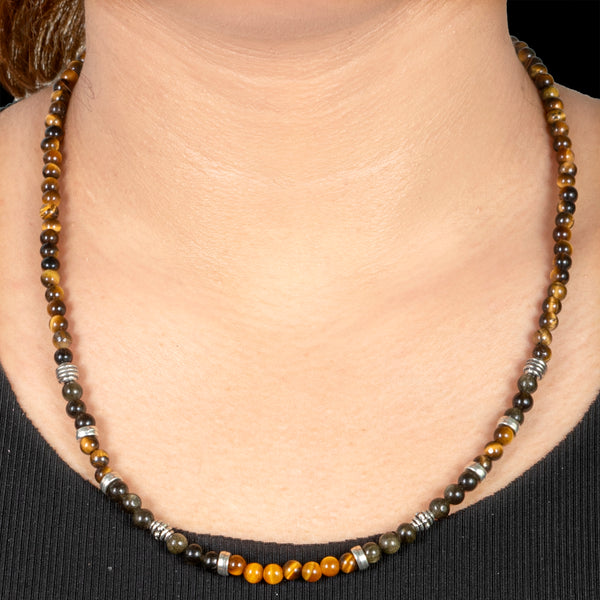 Tiger Eye Short Mala