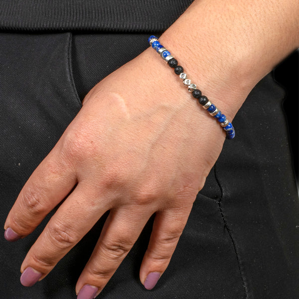 Lapis Third Eye Chakra Bracelet