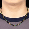 Obsidian with Aventurine Short Mala