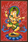 Ganesh Thangka Painting