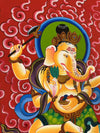 Ganesh Thangka Painting