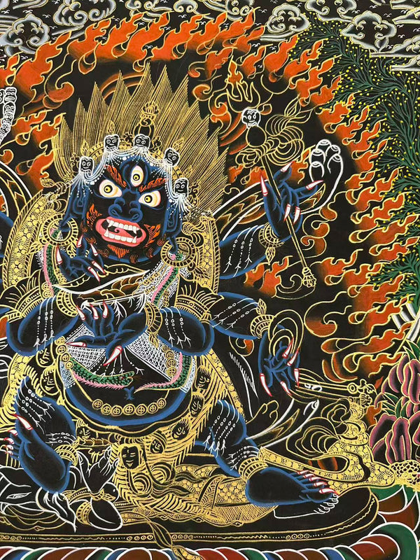 Six Arm Mahakala Thangka
