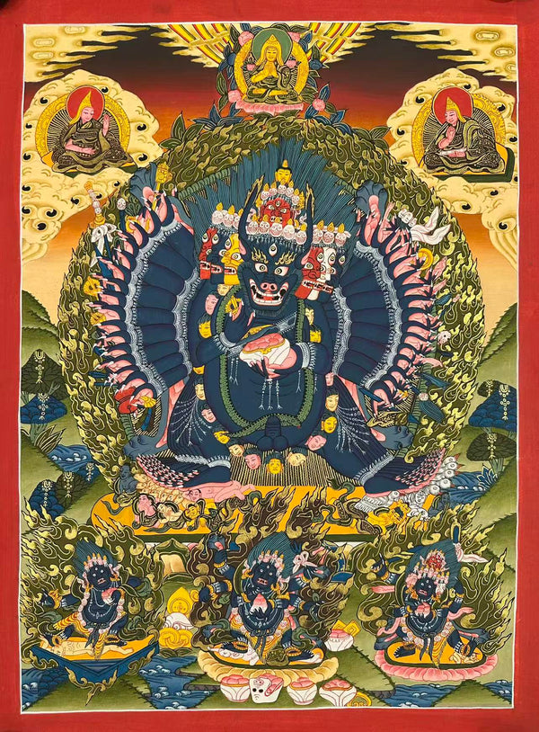 Yamantaka Masterpiece Thangka