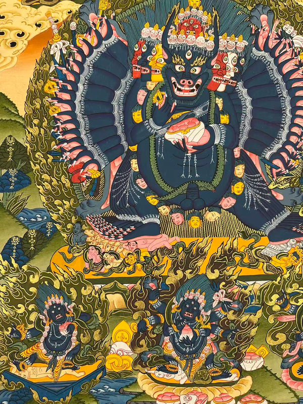Yamantaka Masterpiece Thangka