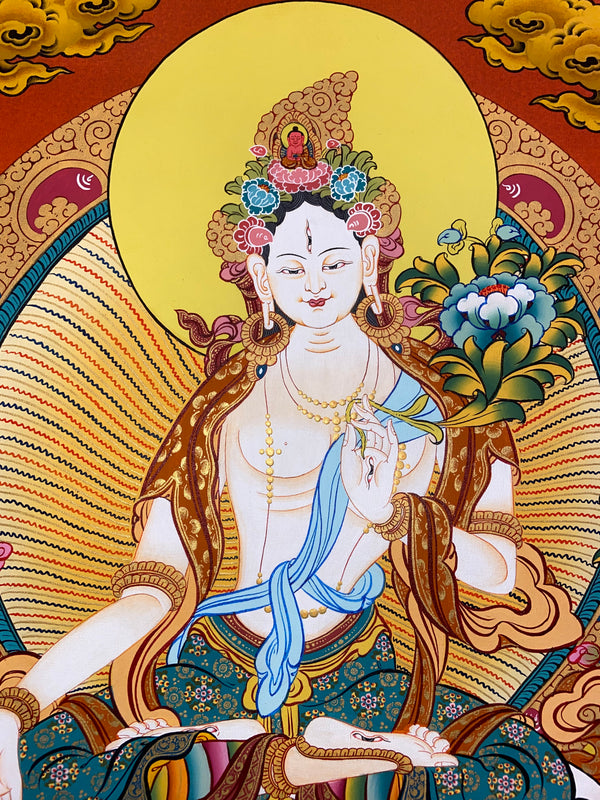 White Tara Thangka