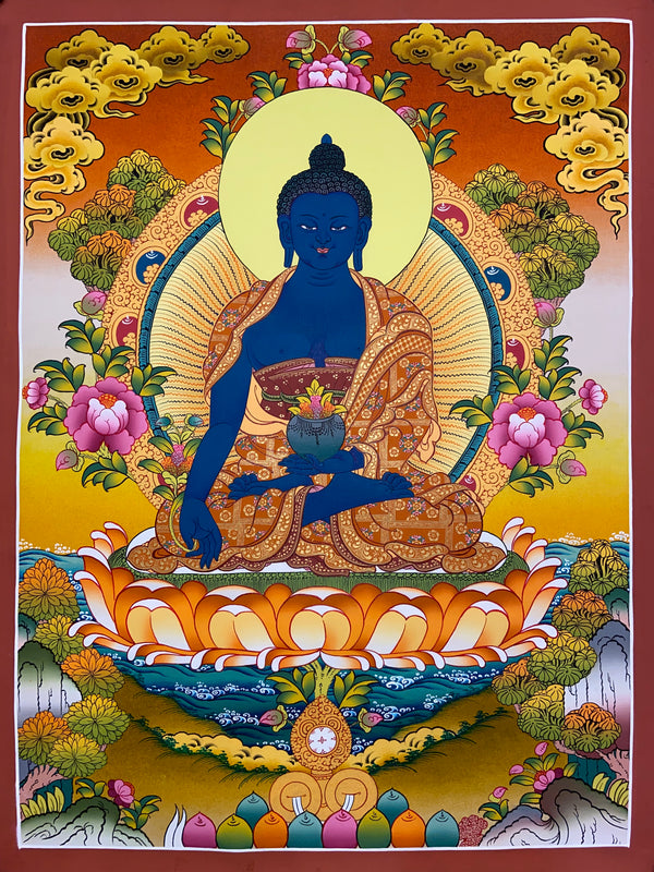 Medicine Buddha Thangka