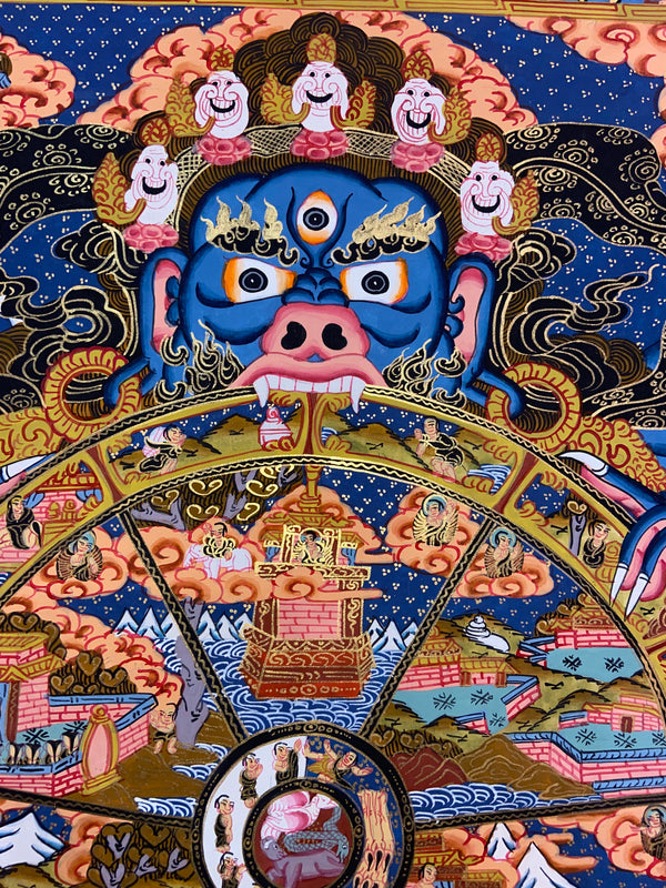 Wheel Of Life Masterpiece Thangka