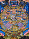 Wheel Of Life Masterpiece Thangka