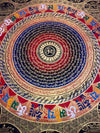 Om Mantra Mandala Large Thangka