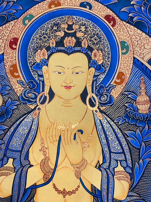 Maitreya Buddha Thangka