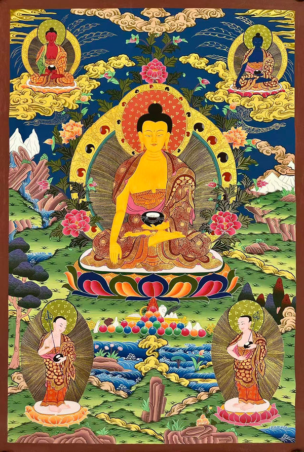 Shakyamuni Buddha Large Thangka