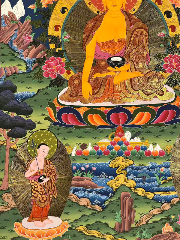 Shakyamuni Buddha Large Thangka