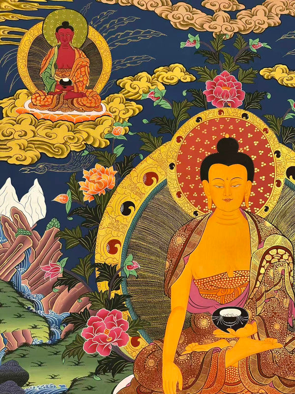 Shakyamuni Buddha Large Thangka