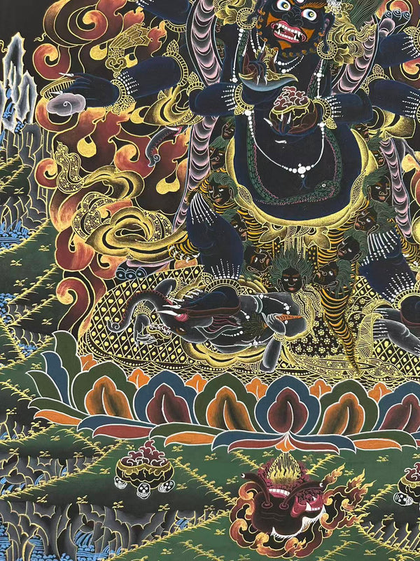 Six Arm Mahakala Thangka