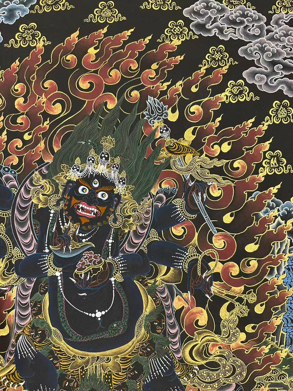 Six Arm Mahakala Thangka