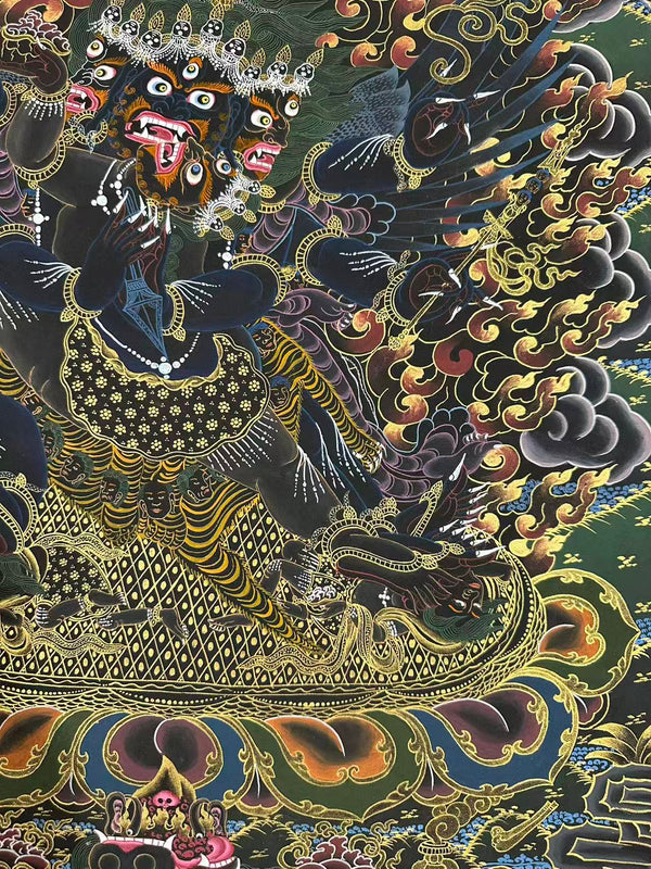 Vajrakilaya Masterpiece Thangka