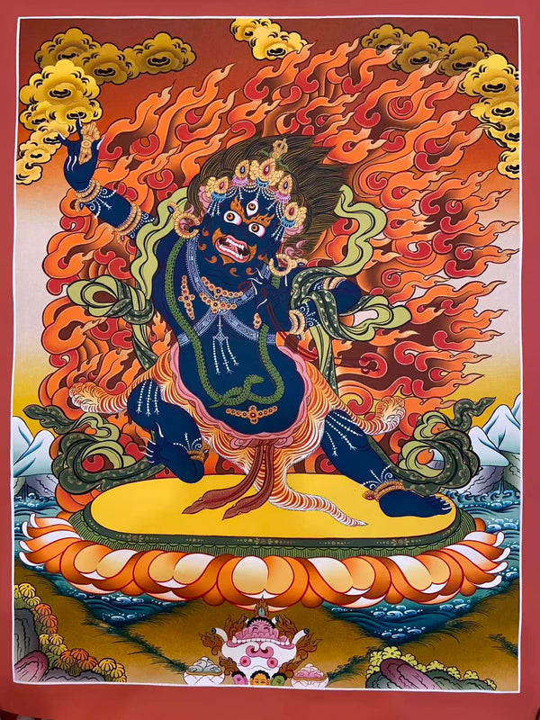 Vajrapani Masterpiece Thangka