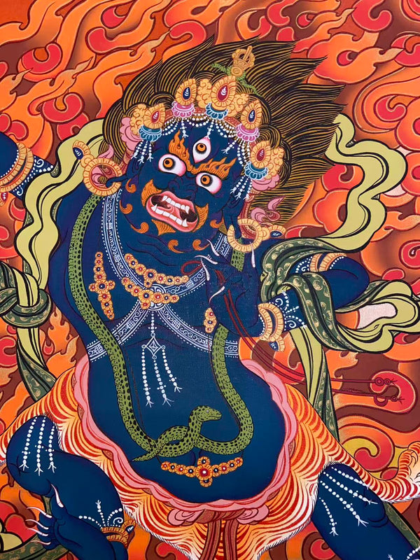 Vajrapani Masterpiece Thangka