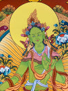 Green Tara Thangka