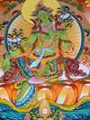 Green Tara Thangka