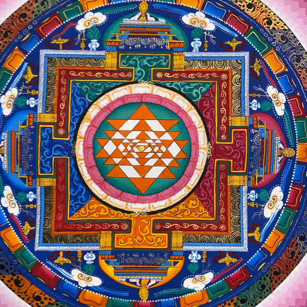 Shree Yantra Mandala Thangka