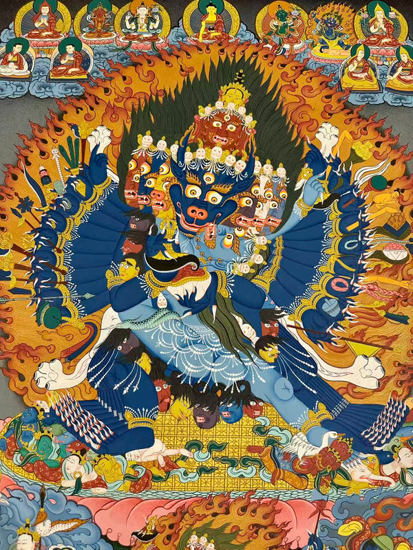 Yamantaka Masterpiece Thangka