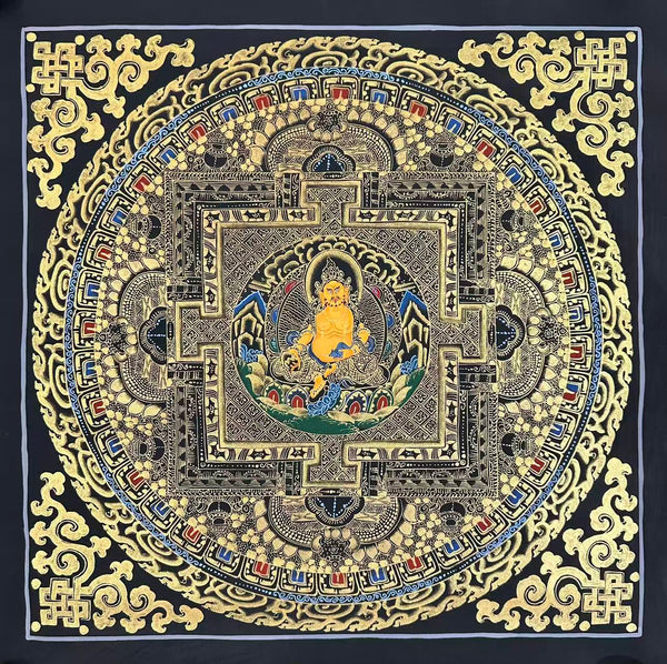 Kalachakra Mandala Tibetan Thangka Painting