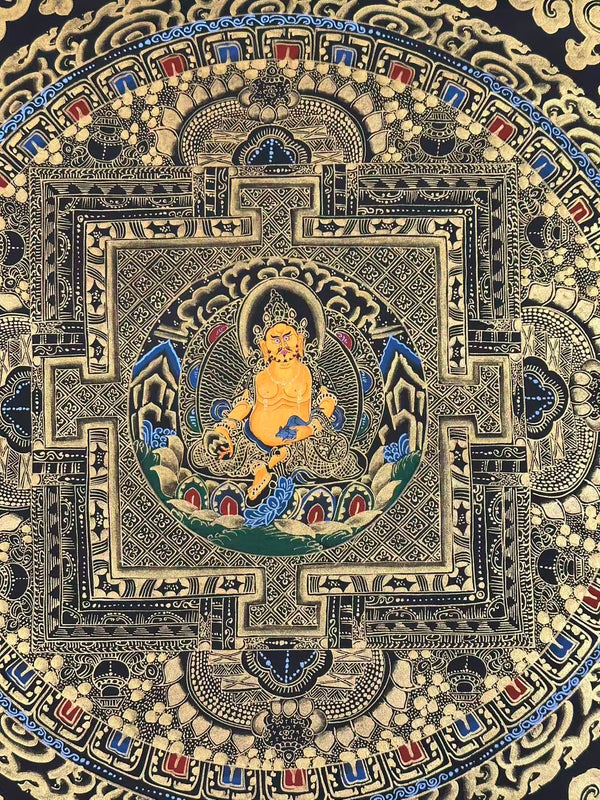Kalachakra Mandala Tibetan Thangka Painting