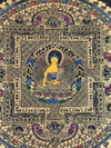 Kalachakra Mandala Tibetan Thangka Painting