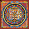 Kalachakra Mandala Tibetan Thangka Painting