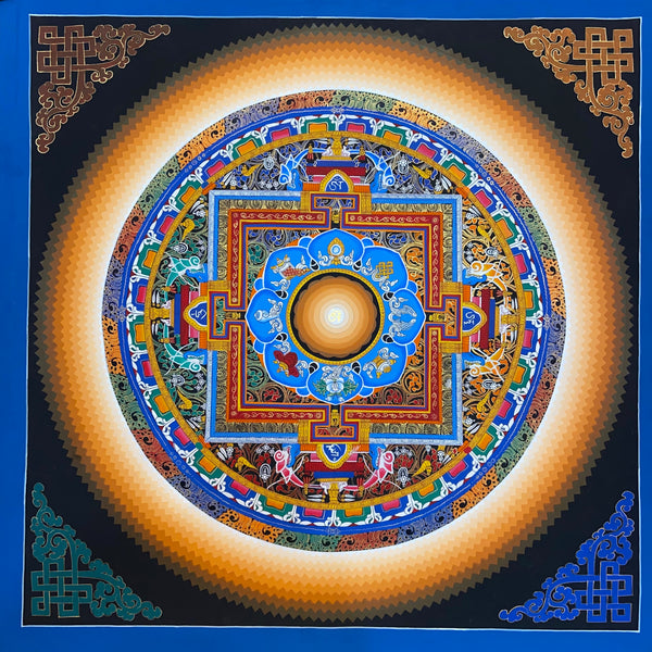Om Mandala Thangka