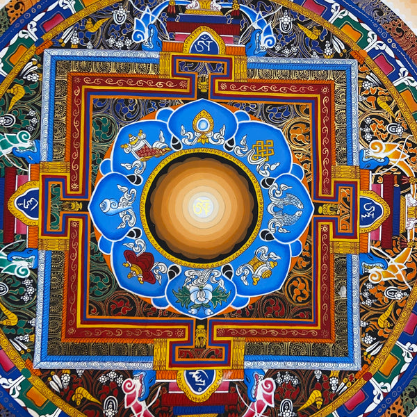 Om Mandala Thangka