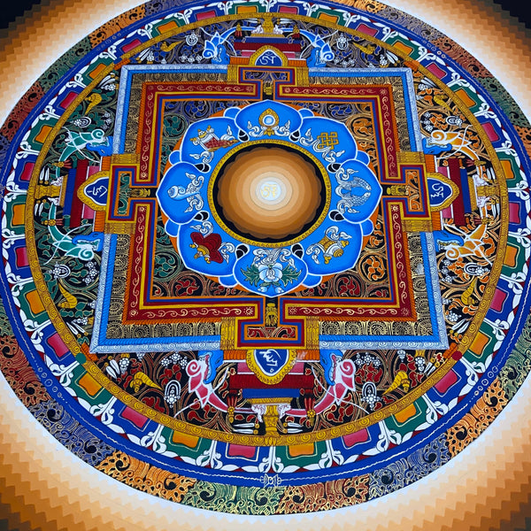 Om Mandala Thangka