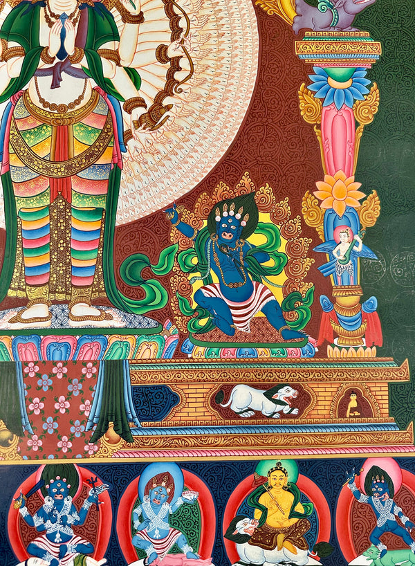 Avalokiteshvara Thangka Painting