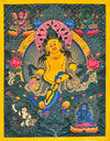 Pancha(Five) Jambhala Large Thangka