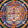 Kalachakra Mandala Large Tibetan Thangka Painting