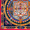 Kalachakra Mandala Large Tibetan Thangka Painting