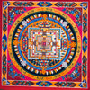 Kalachakra Mandala Large Tibetan Thangka Painting