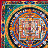 Kalachakra Mandala Large Tibetan Thangka Painting