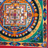 Kalachakra Mandala Large Tibetan Thangka Painting