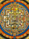 Kalachakra Mandala Tibetan Thangka Painting